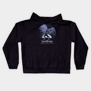 Halloween Wolf Lycanthropy Kids Hoodie